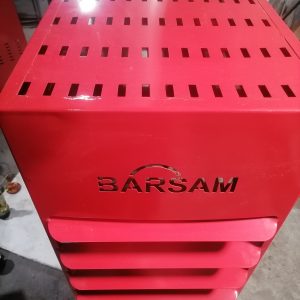 بخاری گازی فن دار صنعتی برسام باشگاه فروشگاه gas heater fan barsam
