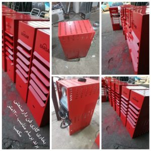 بخاری گازی فن دار صنعتی برسام باشگاه فروشگاه gas heater fan barsam