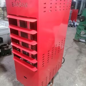 بخاری گازی فن دار صنعتی برسام باشگاه فروشگاه gas heater fan barsam