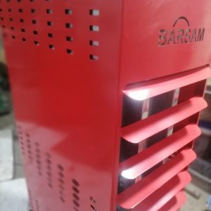 بخاری گازی فن دار صنعتی برسام باشگاه فروشگاه gas heater fan barsam