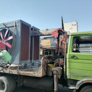قیمت و فروش مستقیم  کولر صنعتی آکسیال آبی سلولزی برسام ۵۰ و ۶۰ هزار